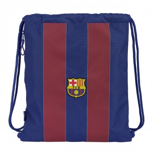 Сумка-рюкзак на веревках F.C. Barcelona Красный Тёмно Синий image 1