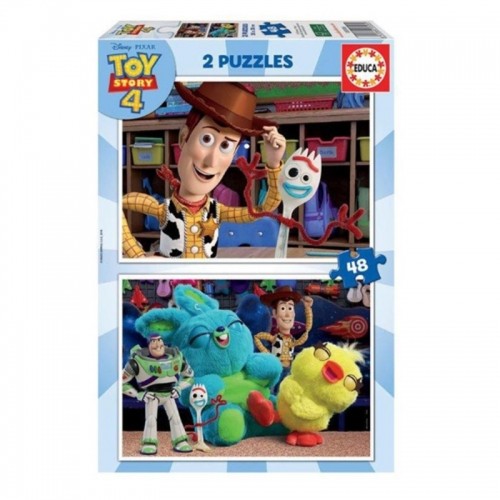 Набор из 2 пазлов   Toy Story Ready to play         48 Предметы 28 x 20 cm image 1