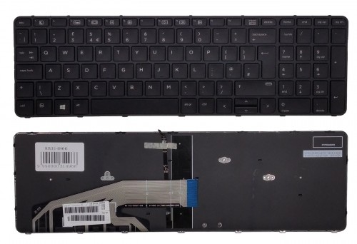 Keyboard HP: Probook 650 G2/G3, 655 G2/G3 with backlight image 1