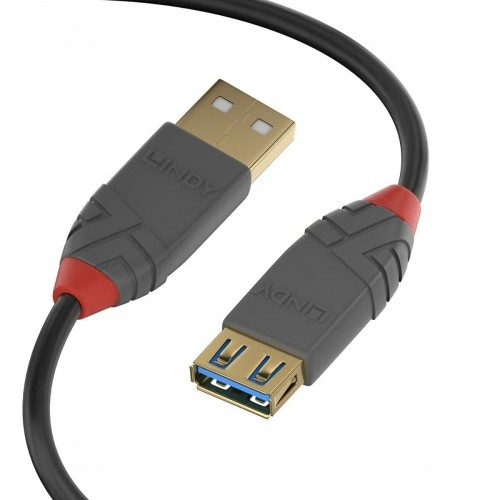 USB Cable LINDY 36762 2 m Black image 1