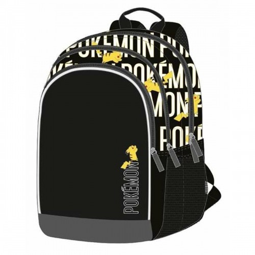 School Bag Pokémon Black 42 x 32 x 20 cm image 1
