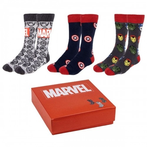 Socks Marvel 3 Pieces 36-41 image 1