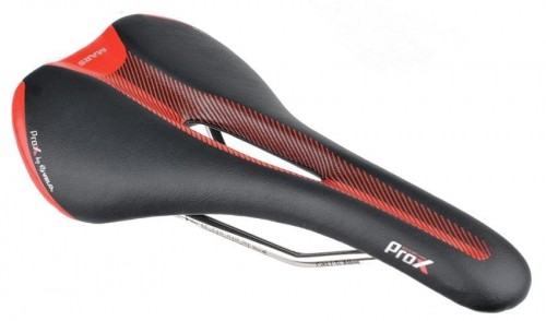 Sēdeklis Velo ProX VL-1741 Mars Zone Full Cut black-red image 1