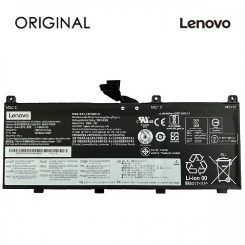 Notebook battery LENOVO L18M6P90 Original, 7800mAh image 1