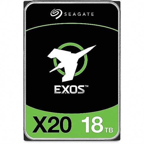 Seagate Exos X20 18TB 3.5 Zoll SATA 6Gb/s CMR Interne Enterprise Festplatte mit FastFormat (512e/4Kn) image 1