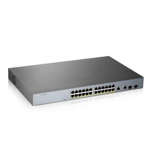 Zyxel 26-Port Smart Managed Switch (GS1350-26HP) [5x Gigabit Ethernet, 1x SFP, PoE] image 1