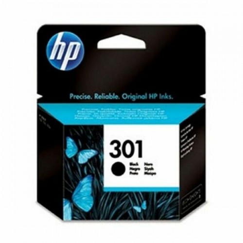 Картридж с оригинальными чернилами HP 301 Чёрный image 1