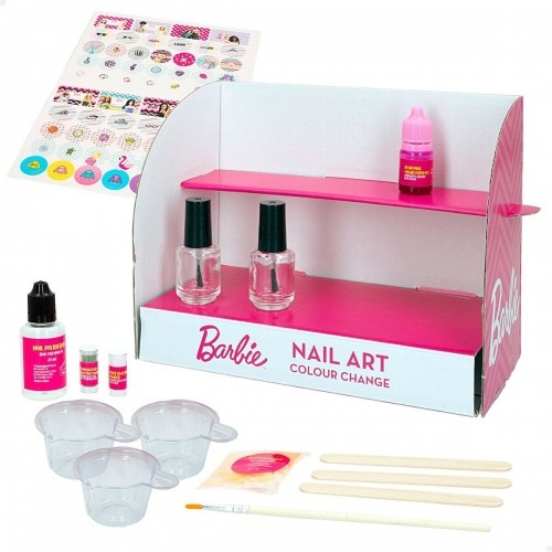 Kit to create Makeup Barbie Studio Color Change Лак для ногтей 15 Предметы image 1