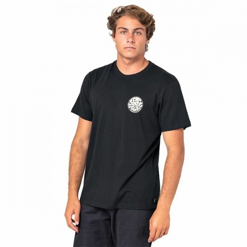 Short Sleeve T-Shirt Rip Curl Wettie Essential Black Men image 1