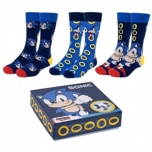 Socks Sonic 3 Pieces 40-46 image 1