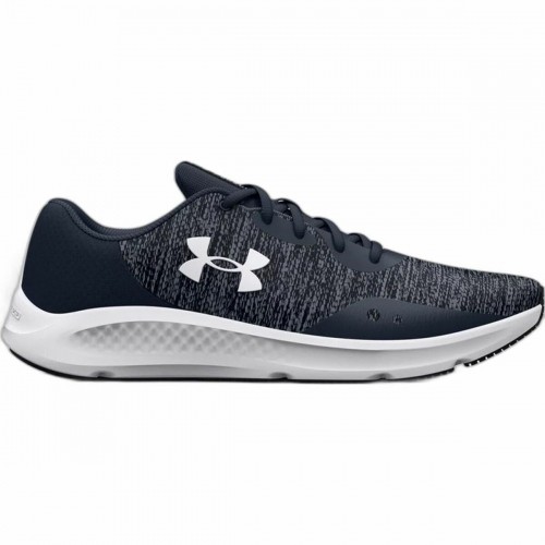 Running Shoes for Adults Under Armour Charged Black Grey Men image 1