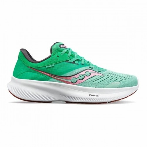 Беговые кроссовки для взрослых Saucony Saucony Ride 16 Зеленый Женщина image 1