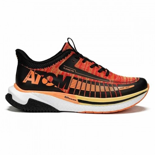 Running Shoes for Adults Atom AT130 Orange Black Men image 1