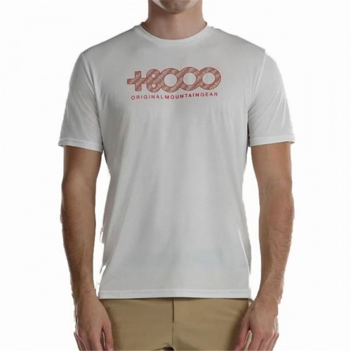 Men’s Short Sleeve T-Shirt +8000 Usame White image 1