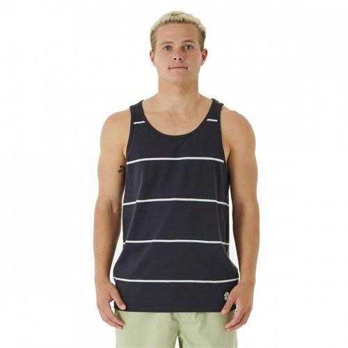 Men's Sleeveless T-shirt Rip Curl Swc Rails Tank Black image 1