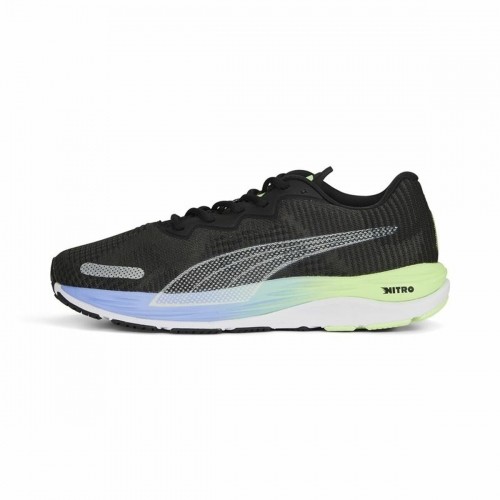 Running Shoes for Adults Puma Velocity Nitro 2 Fad Black Men image 1