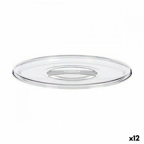 Cover Stefanplast Tosca Transparent Plastic 19,5 x 2 x 19,5 cm (12 Units) image 1