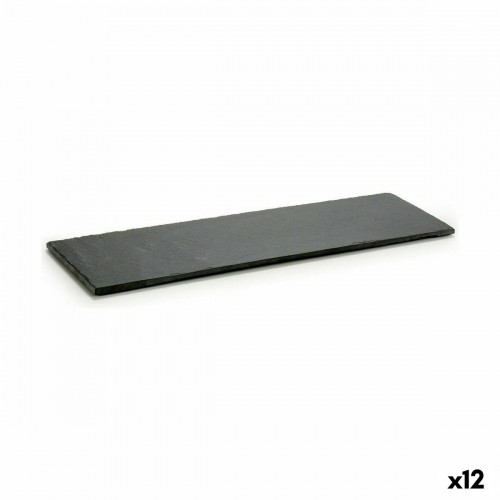 Snack tray Black Board 50 x 0,5 x 15 cm (12 Units) image 1