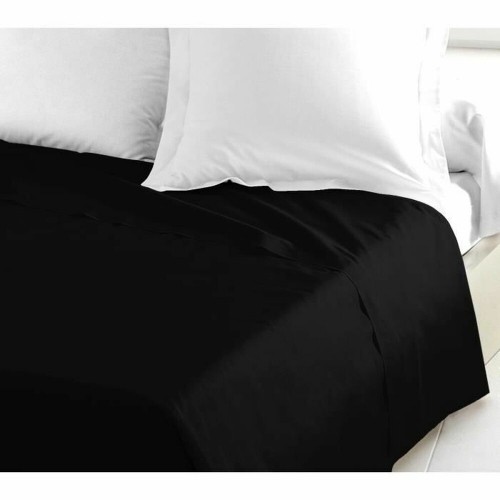 Top sheet Lovely Home Black 240 x 300 cm (Double bed) image 1