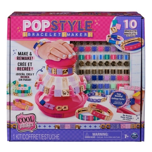 COOL MAKER Игровой набор для создания браслетов Popstyle Tile image 1