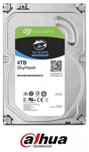 HDD|SEAGATE|SkyHawk|4TB|SATA 3.0|256 MB|5900 rpm|3,5"|ST4000VX016 image 1