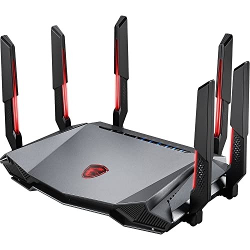 MSI RadiX AXE6600 WiFi 6E Gaming Router AXE6600 Tri-Band, 4x Gigabit LAN image 1