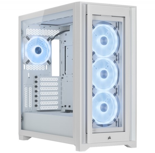 Corsair iCUE 5000X RGB QL Edition - True White | PC-Gehäuse image 1