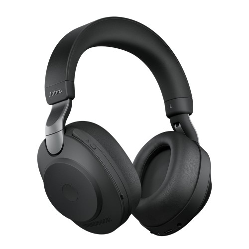 Jabra Evolve2 85 Headset, Stereo, kabellos, schwarz Bluetooth, inkl. Link 380 USB-A image 1