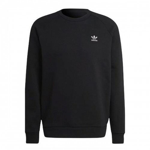 Vīriešu Sporta Krekls bez Kapuča Adidas ESSENTIAL CREW IA4828 Melns image 1