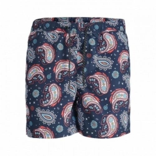 Vīriešu Peldkostīms Jack & Jones JPSTFIJI JJSWIM PAISLEY 12234512 Zils image 1