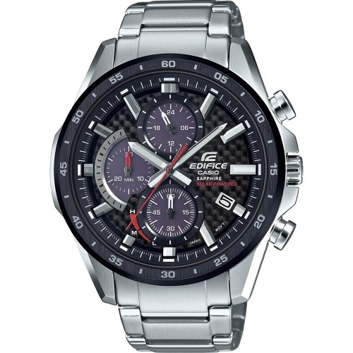 Мужские часы Casio EFS-S540DB-1AUEF Чёрный Серебристый image 1