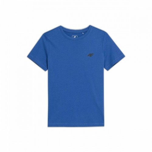 Children’s Short Sleeve T-Shirt 4F M291 Blue image 1