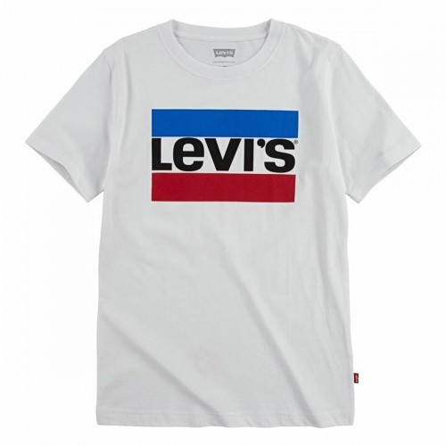 Футболка с коротким рукавом детская Levi's Sportswear Logo Белый image 1