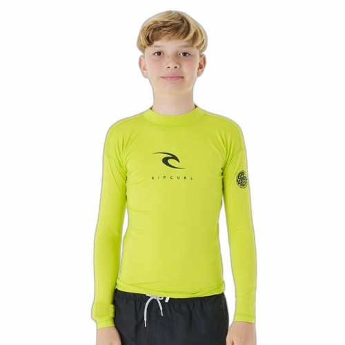 t-krekls Rip Curl Corps L/S Rash Vest  Dzeltens Sērfotāju Likra image 1