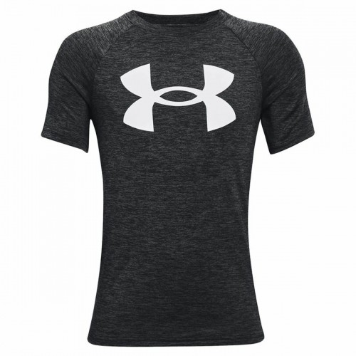 Children’s Short Sleeve T-Shirt Under Armour Tech Twist SS Black image 1