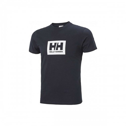 Футболка с коротким рукавом мужская  HH BOX T Helly Hansen 53285 599  Тёмно Синий image 1