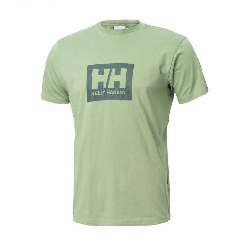 Vīriešu Krekls ar Īsām Piedurknēm  HH BOX T Helly Hansen 53285 406 Zaļš image 1