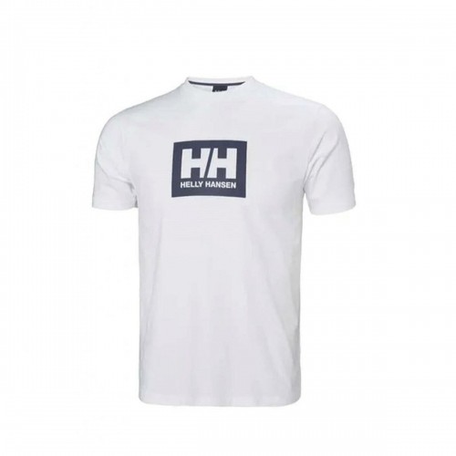 Vīriešu Krekls ar Īsām Piedurknēm  HH BOX T Helly Hansen 53285 003  Balts image 1