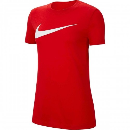 Women’s Short Sleeve T-Shirt Nike SS TEE CW6967 657  Red image 1