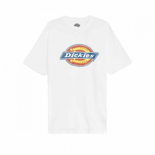 Short Sleeve T-Shirt Dickies Icon Logo White Unisex image 1
