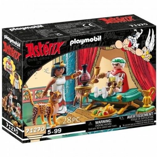 Playset Playmobil 71270 - Asterix: César and Cleopatra 28 Pieces image 1