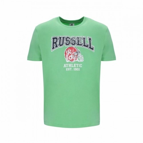 Short Sleeve T-Shirt Russell Athletic Amt A30421 Green Men image 1