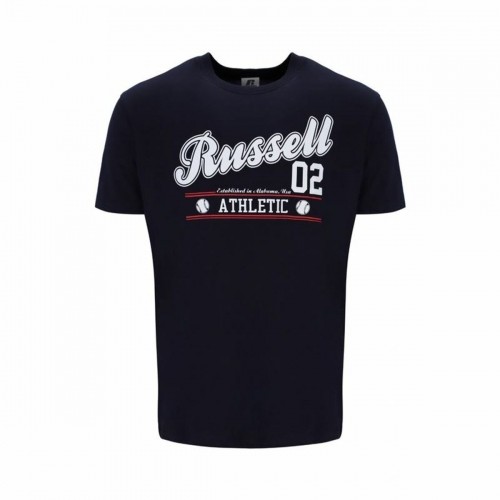 Short Sleeve T-Shirt Russell Athletic Amt A30311 Black Men image 1