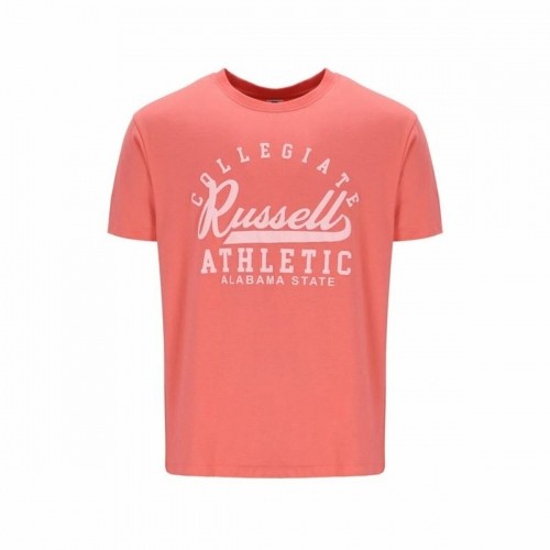 Short Sleeve T-Shirt Russell Athletic Amt A30211 Coral Men image 1