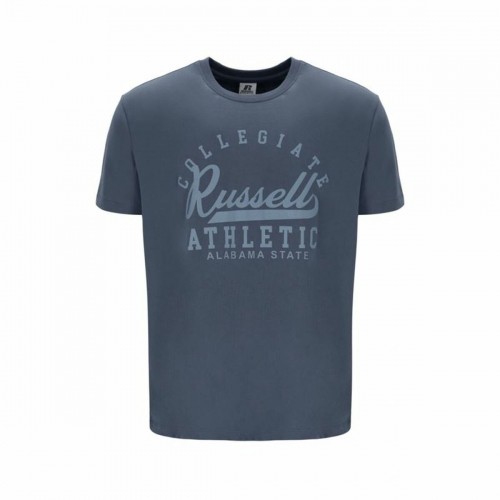 Short Sleeve T-Shirt Russell Athletic Amt A30211 Dark blue Men image 1