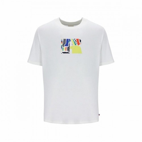 Krekls ar Īsām Piedurknēm Russell Athletic Emt E36211 Balts Vīriešu image 1