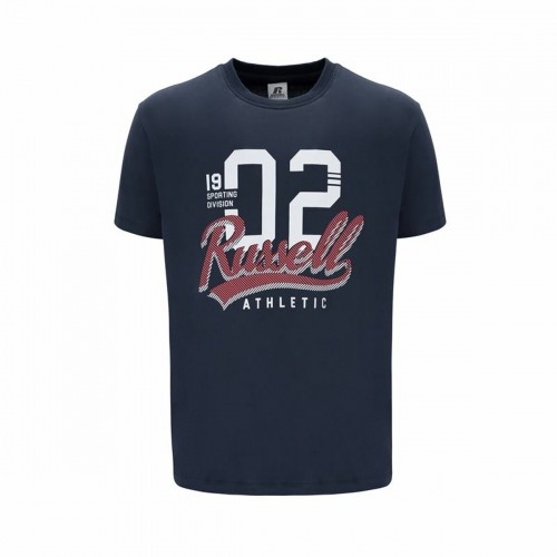 Men’s Short Sleeve T-Shirt Russell Athletic Amt A30101 Dark blue image 1