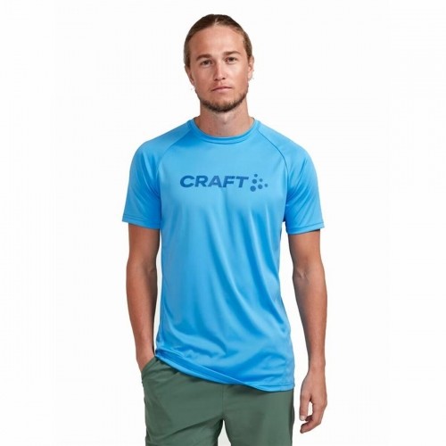 Short Sleeve T-Shirt Craft Core Essence Logo Aquamarine image 1
