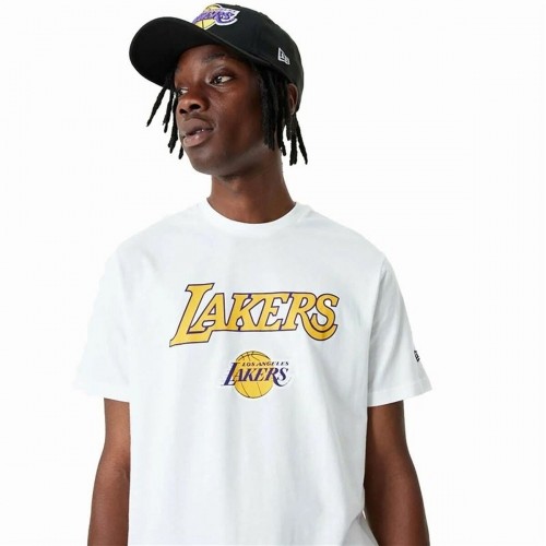 Баскетбольная футболка New Era NBA LA Lakers Белый image 1