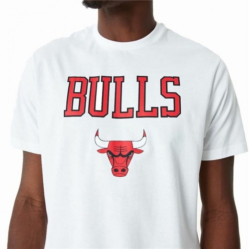 Баскетбольная футболка New Era NBA Chicago Bulls Белый image 1